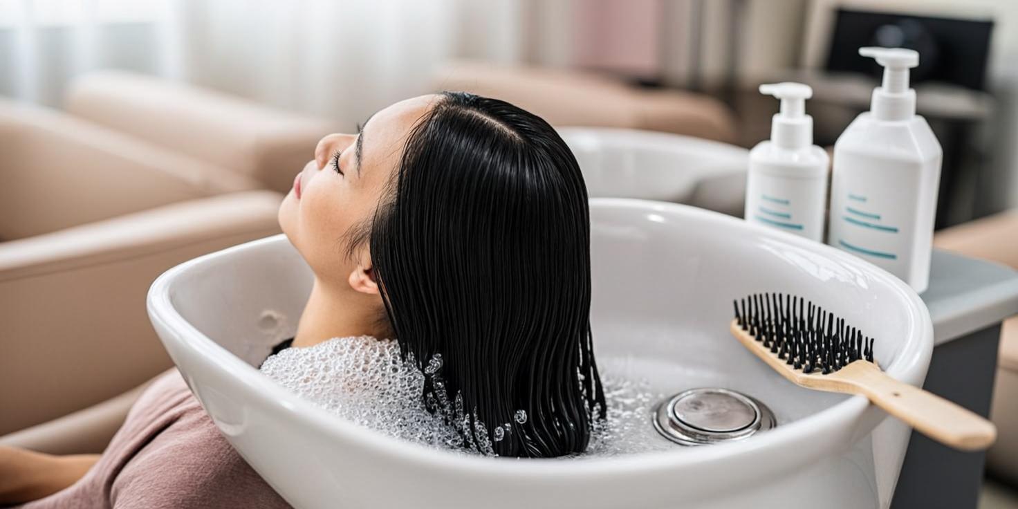 The complete wig wash in plain language — water temperature, sulfate-free vs synthetic-safe products, the detangle-first rule, air-dry setup, and the five mistakes that quietly ruin units every week.